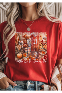 Football & Flannels Graphic Tee