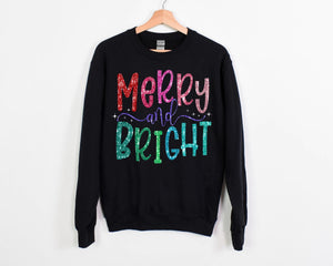 Faux Glitter Sweatshirts PRESALE
