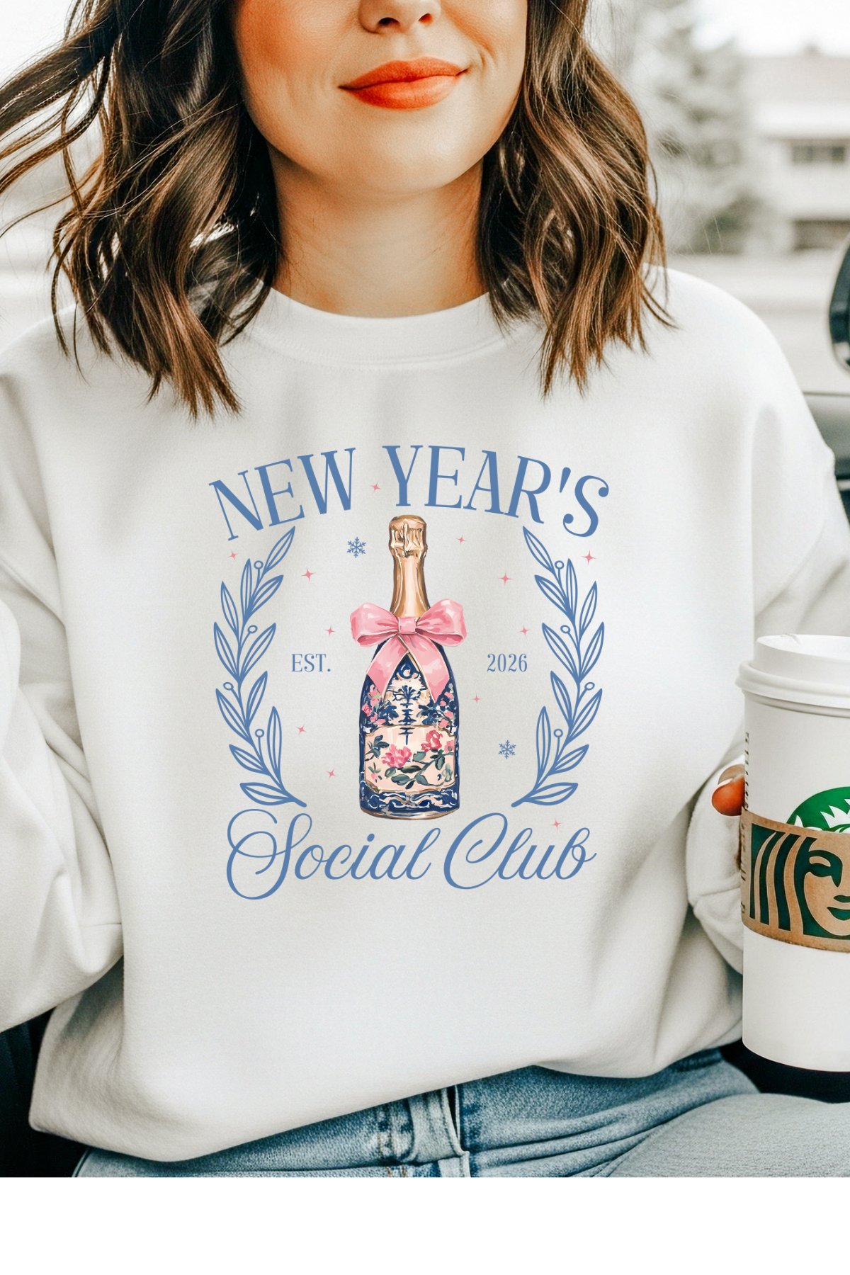 Coquette New Year Sweatshirt