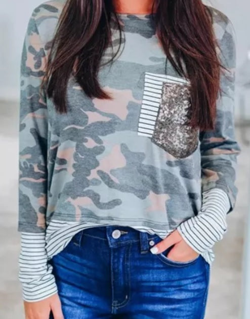 Shelby Sequined Top