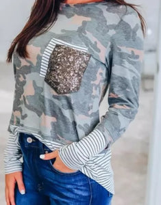 Shelby Sequined Top
