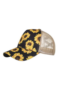 Sunflower Cap