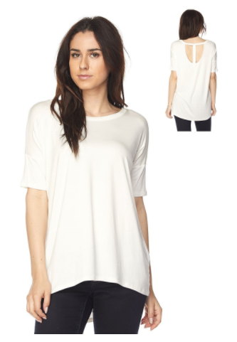 Ivory T Back Shirt