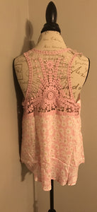 Pink Daisy Tank