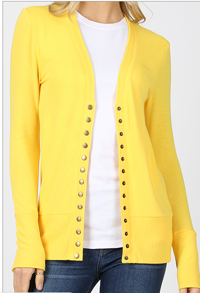 Yellow Cardigan